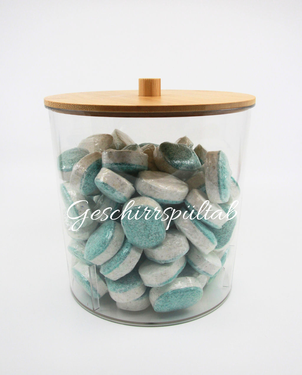 Aufbewahrungsdose mit Bambusdeckel „Lilly“ – Multifunktionaler Organizer