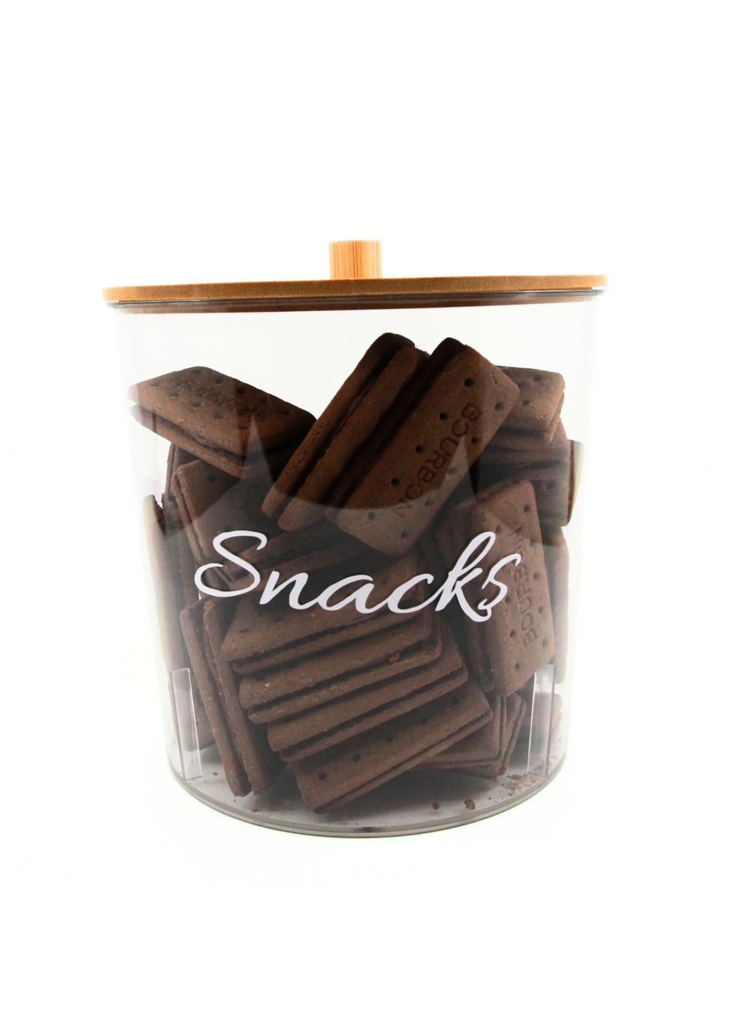 Aufbewahrungsdose mit Bambusdeckel „Lilly“ – Multifunktionaler Organizer