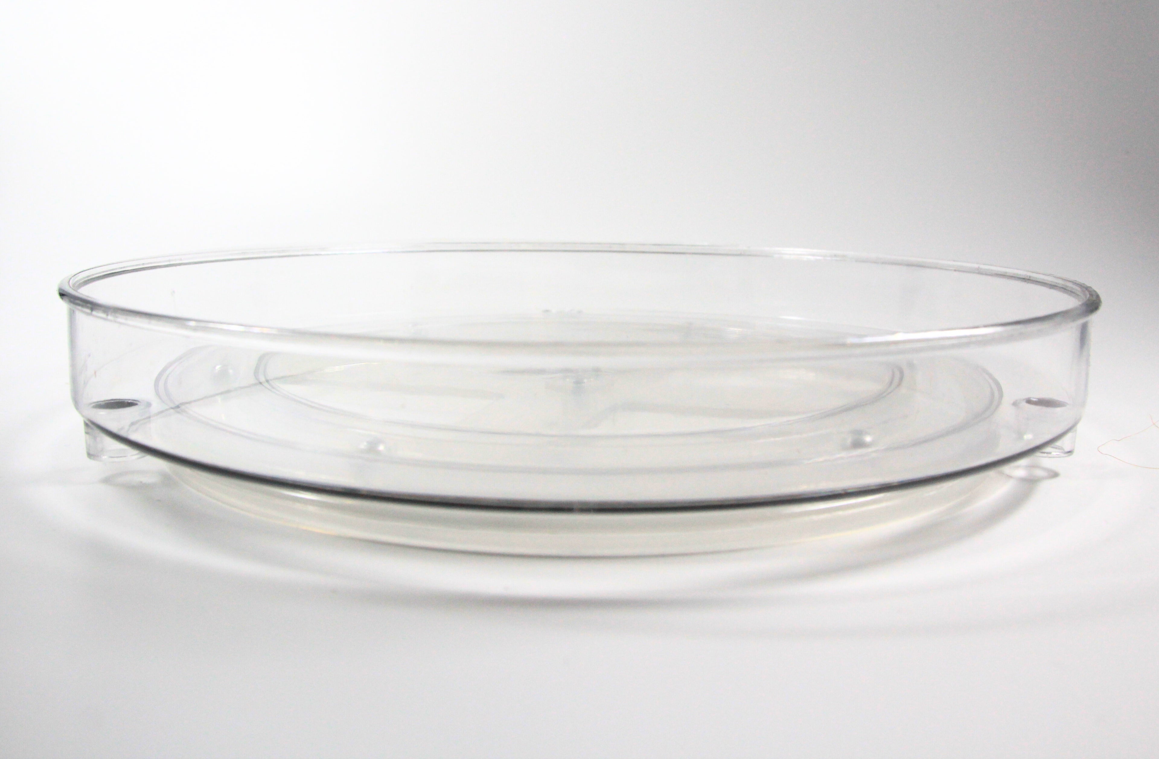 Drehteller "Sue" – Transparenter Organizer (Lazy Susan)