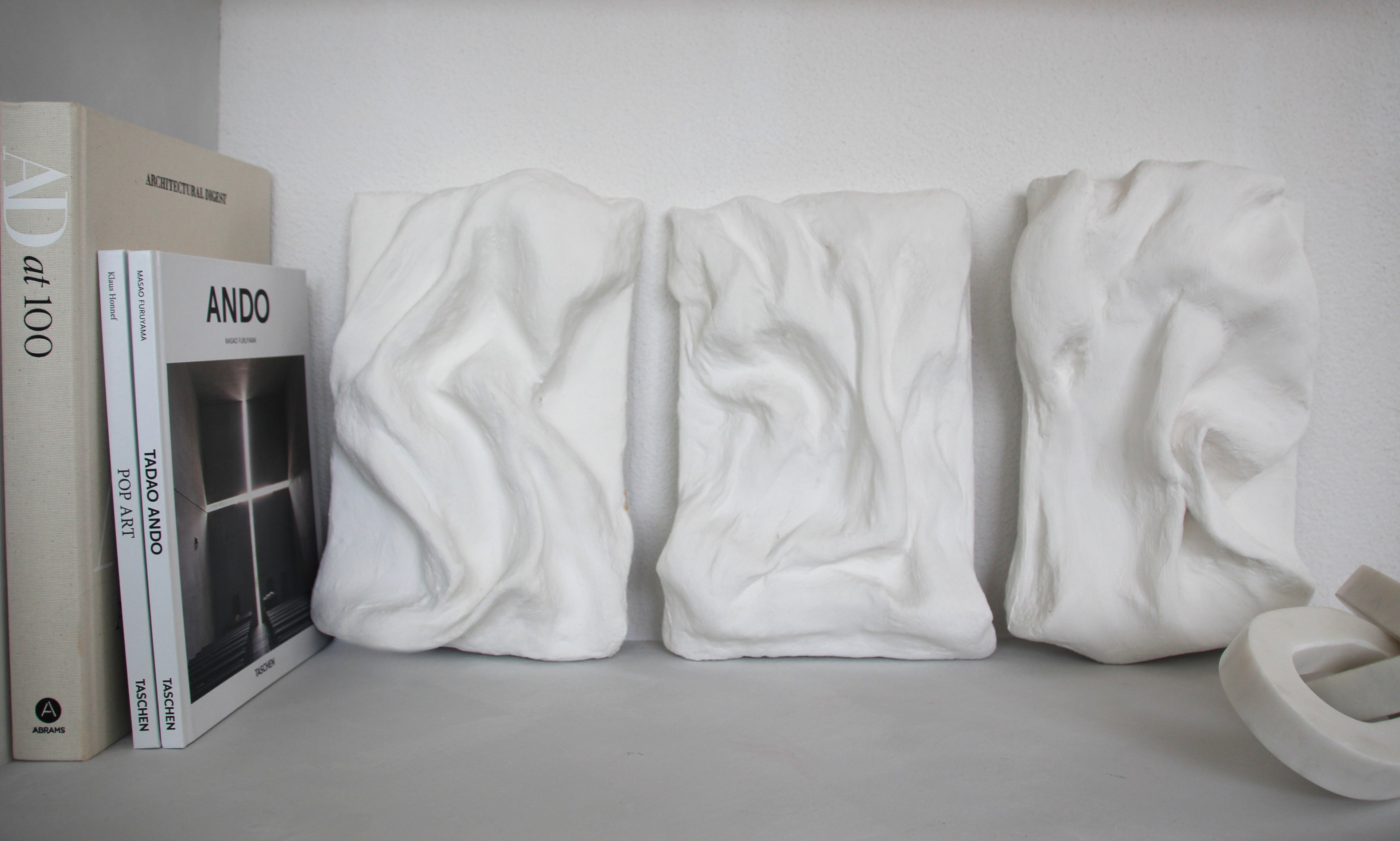 Sculptural Wall Art 3 Set